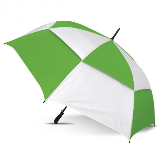 Checkmate Sports Umbrellas white bright green